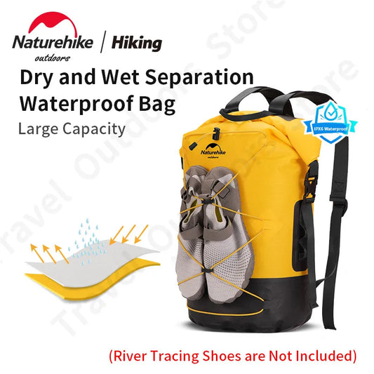 Naturehike Dry Wet Separation TPU Waterproof Backpack