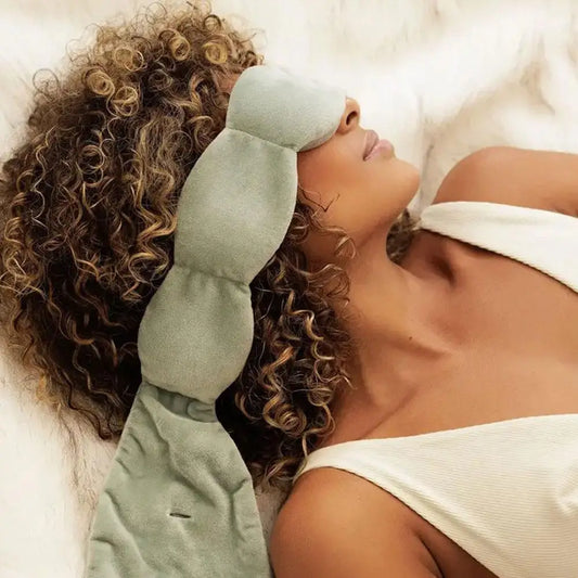 Weighted Eye Mask For Sleep With Pressure And Light Blocking