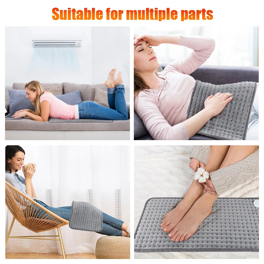 AFDEALCN Electric Heating Pad For Back Pain Relief Physiotherapy
