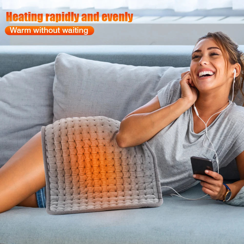 AFDEALCN Electric Heating Pad For Back Pain Relief Physiotherapy