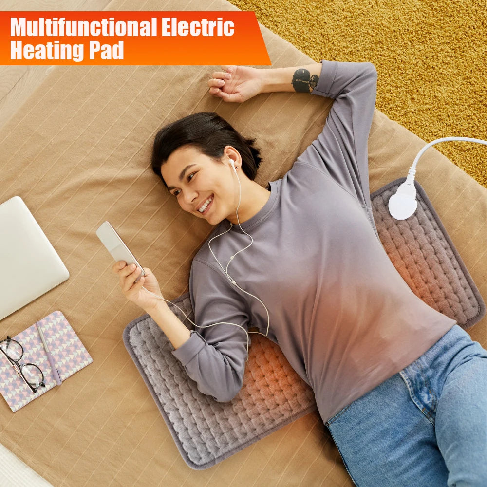 AFDEALCN Electric Heating Pad For Back Pain Relief Physiotherapy