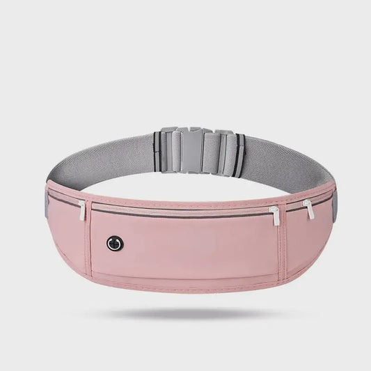 NONECN Sleek Hidden Waterproof Running Waist Pack Unisex Fanny Bag