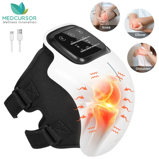 Medcursor Wireless Electric Heating Knee Massager With Vibration