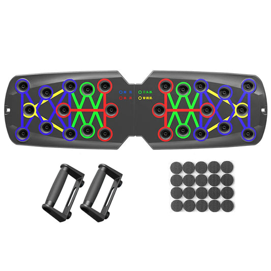 Folding Push-Up Board Foldable Gym Sports Board Muscle Exercise Board Abdominal Household Biceps Brachii Fitness Equipment