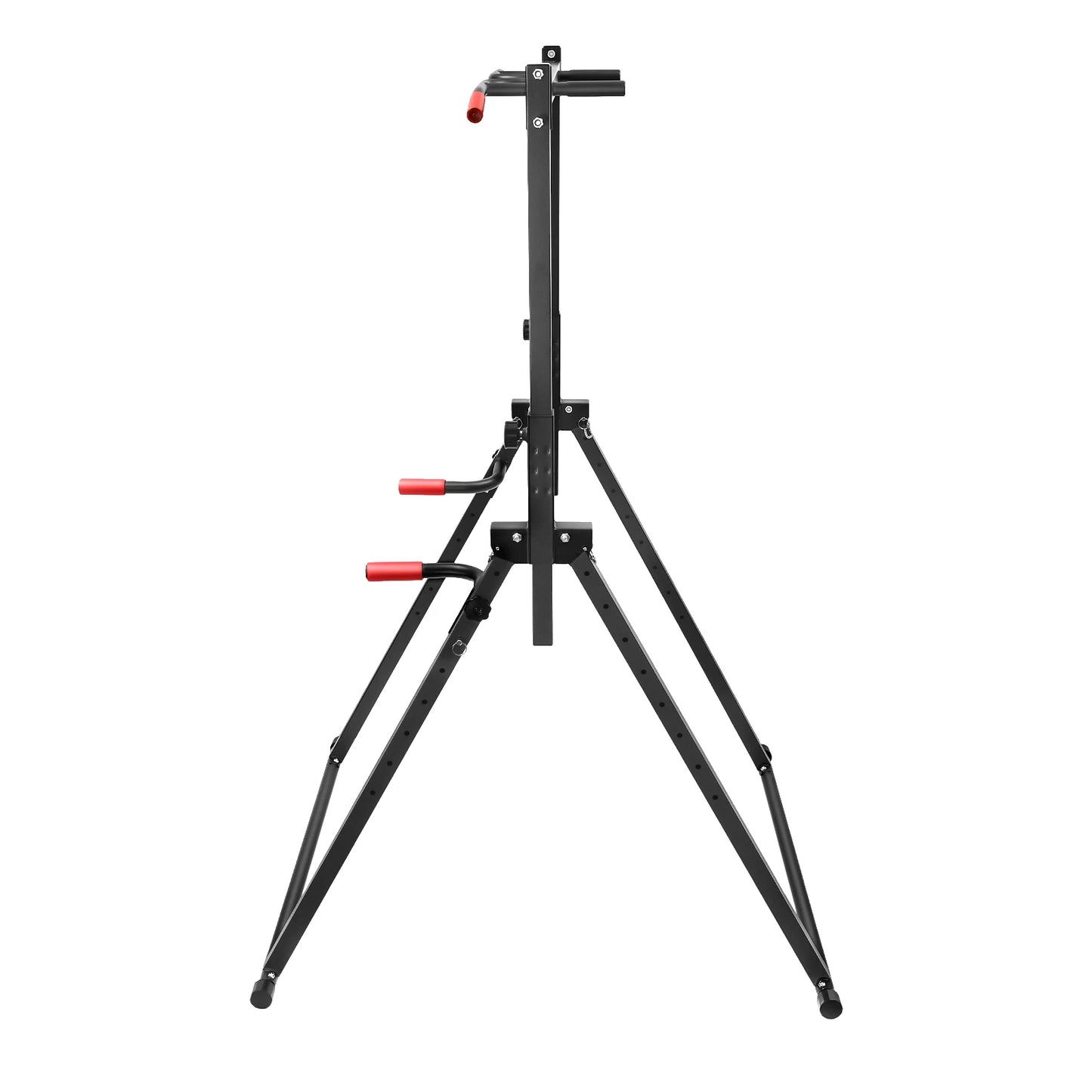 Adjustable Pull Up Bar Foldable Parallel Bars Training Station