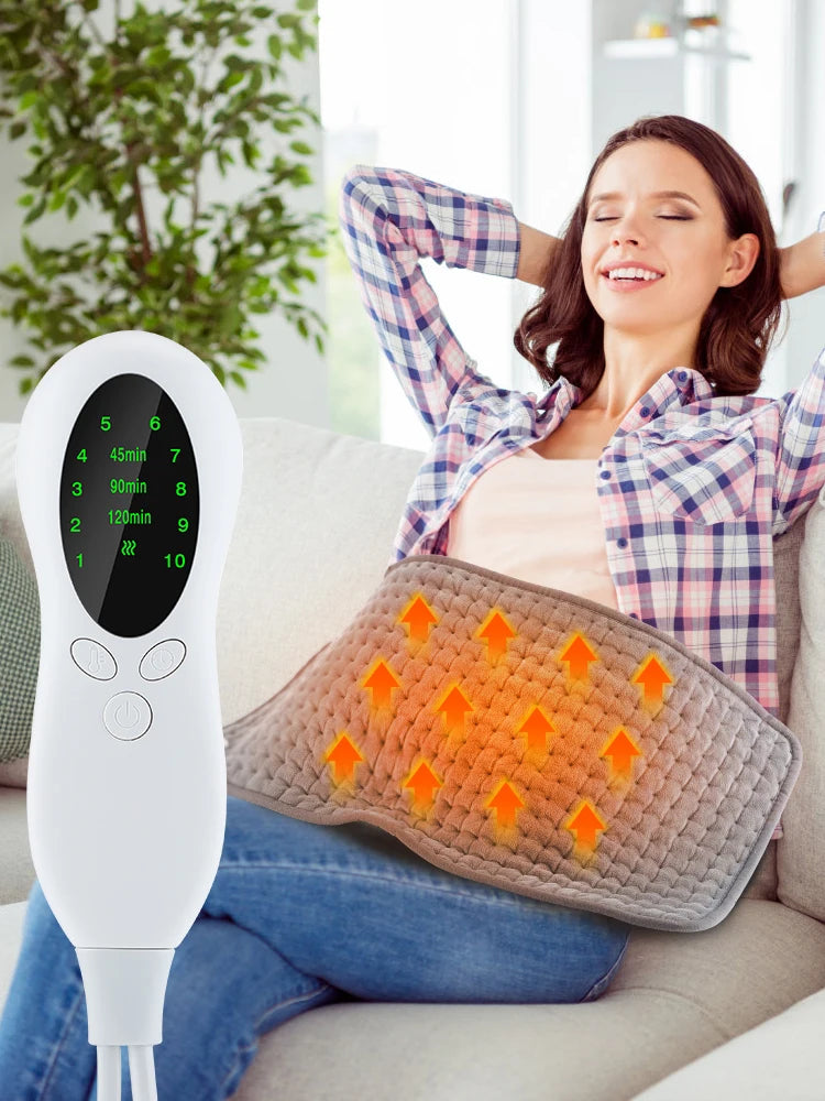 AFDEALCN Electric Heating Pad For Back Pain Relief Physiotherapy