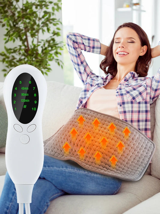 AFDEALCN Electric Heating Pad For Back Pain Relief Physiotherapy