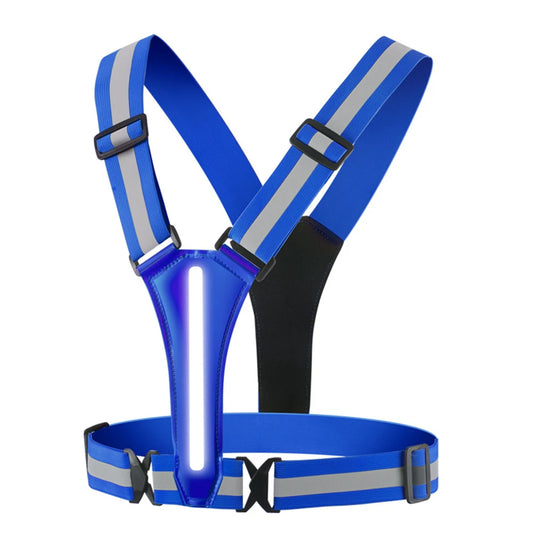 Shunmaii LED Reflective Running Vest Night Cycling